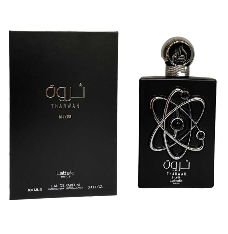 Lattafa Tharwah Silver 100 ml EDP Lattafa — perfume original, frasco