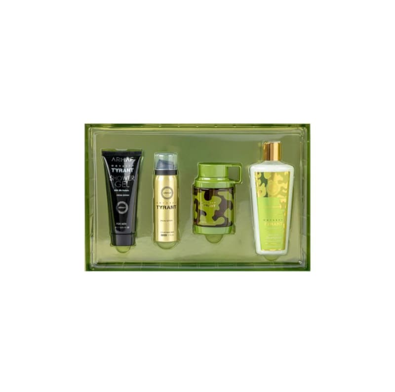Armaf Odyssey Tyrant 100 ml Edp+gel+desodorante+shampoo Armaf — perfume original, frasco