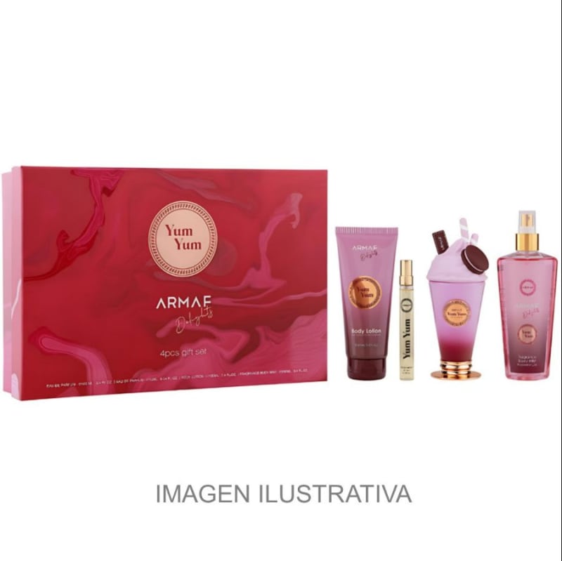 Armaf Yum Yum 100 ml Edp+mini+crema+body Armaf — perfume original, frasco
