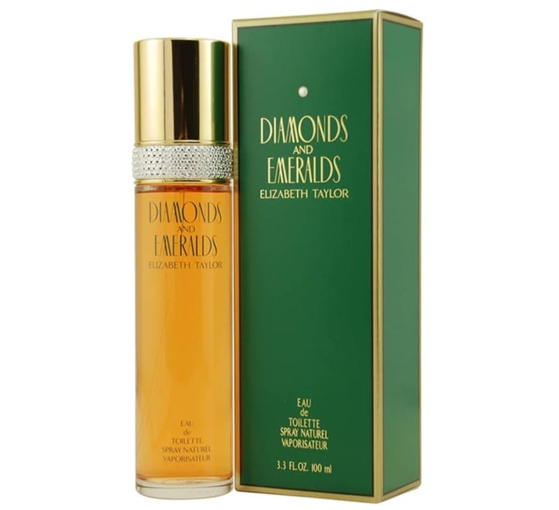 Elizabeth T. Diamonds & Emeralds 100 ml EDT Elizabeth Taylor — perfume original, frasco
