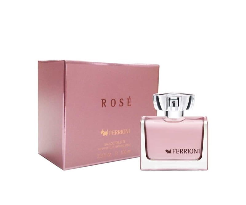 Ferrioni Rose 100 ml EDT Ferrioni — perfume original, frasco