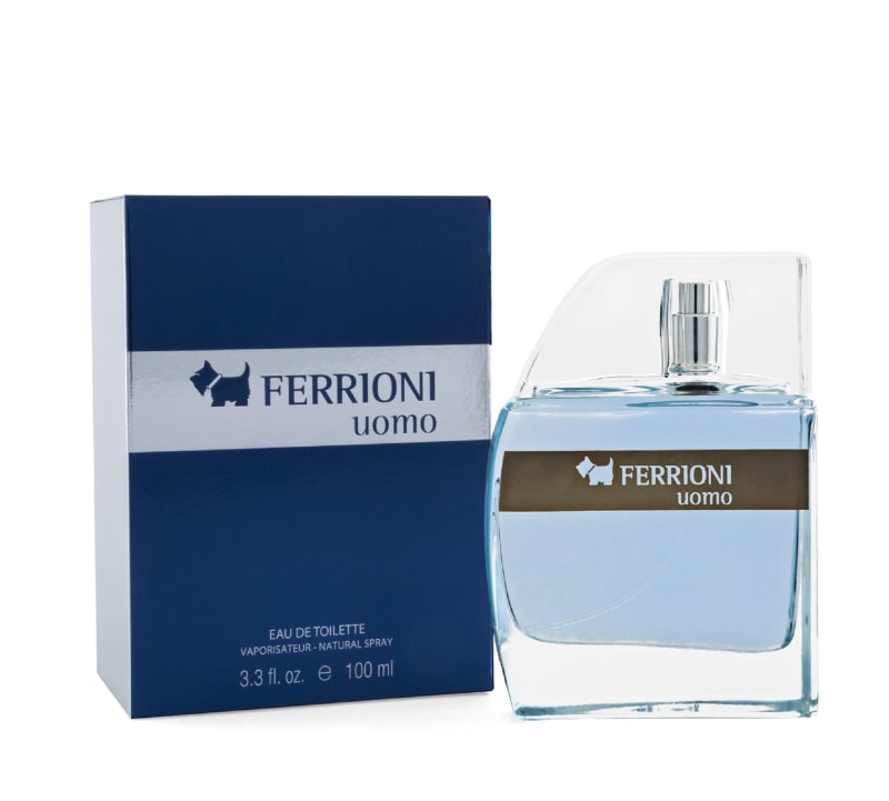 Ferrioni Uomo 100 ml EDT Ferrioni — perfume original, frasco