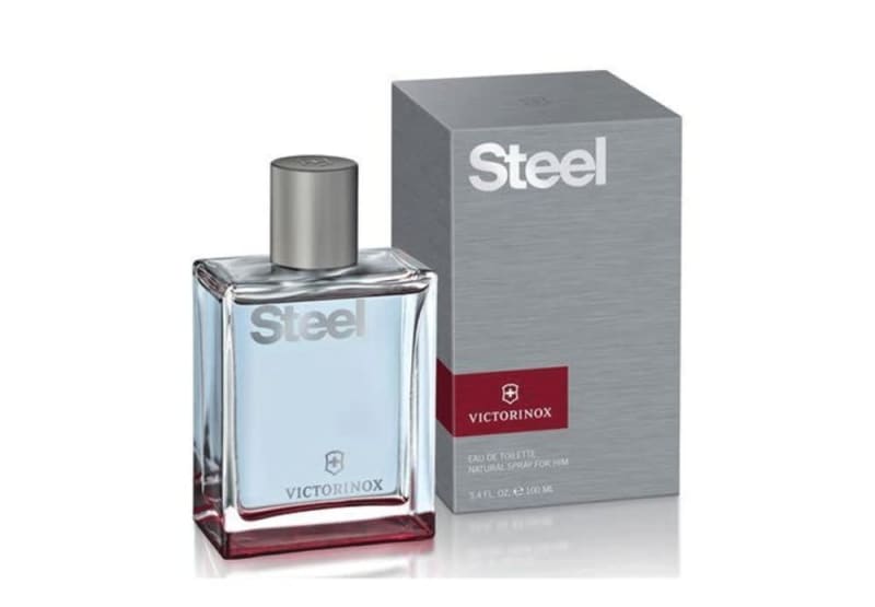 Victorinox Steel 100 ml EDT Swiss Army — perfume original, frasco