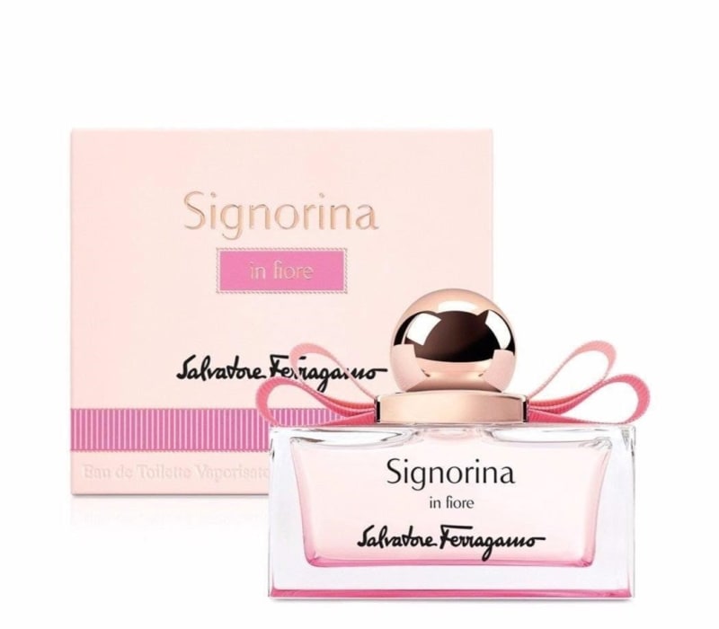 Salvatore F. Signorina In Fiore 100 ml EDT Ferragamo — perfume original, frasco