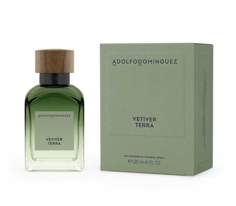 Adolfo Dominguez Vetiver Terra 120 ml EDP Adolfo Domínguez — perfume original, frasco