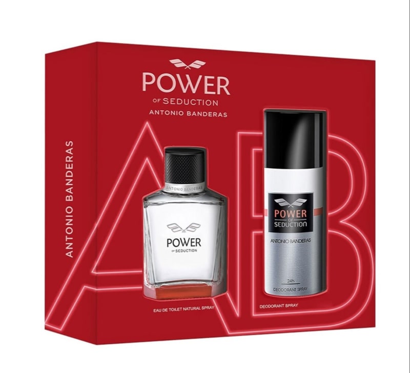Antonio B. Power of Seduction 100 ml Edt+desodorante Antonio Banderas — perfume original, frasco