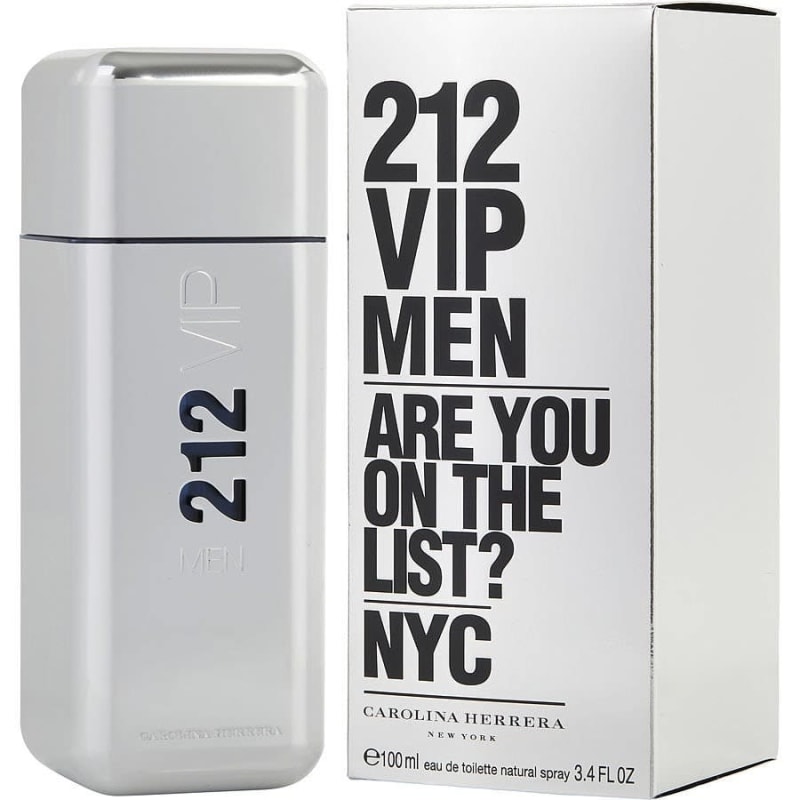 Carolina H. 212 VIP 100 ml EDT Carolina Herrera — perfume original, frasco