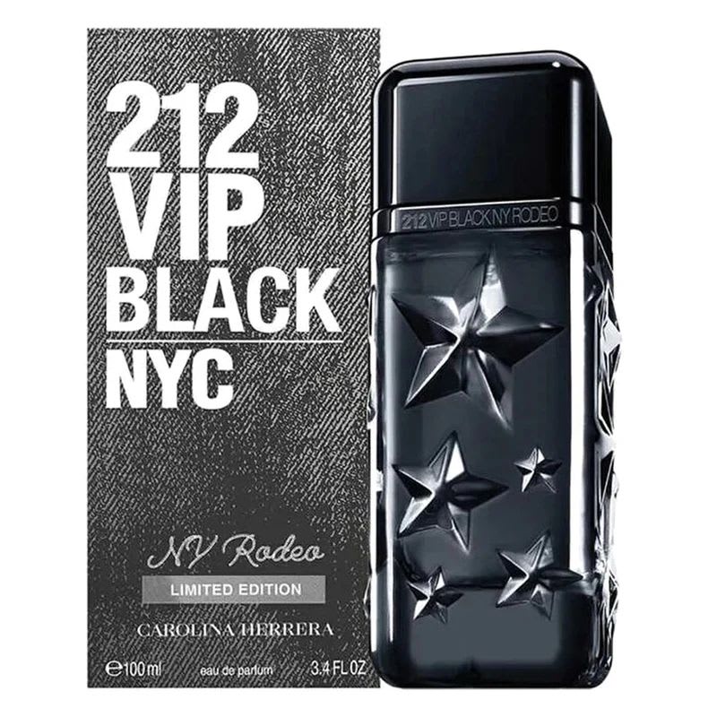Carolina H. 212 VIP Black Ny Rodeo 100 ml EDP Carolina Herrera — perfume original, frasco