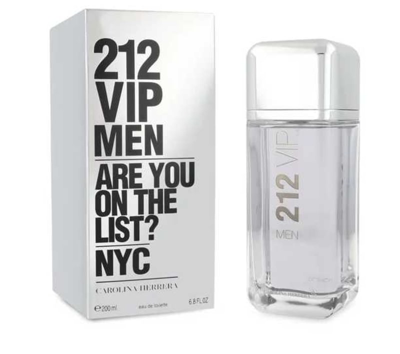 Carolina H. 212 VIP 200 ml EDT Carolina Herrera — perfume original, frasco