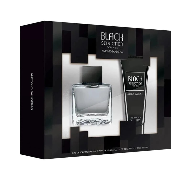 Antonio B. Black Seduction 100 ml Edt+after Antonio Banderas — perfume original, frasco