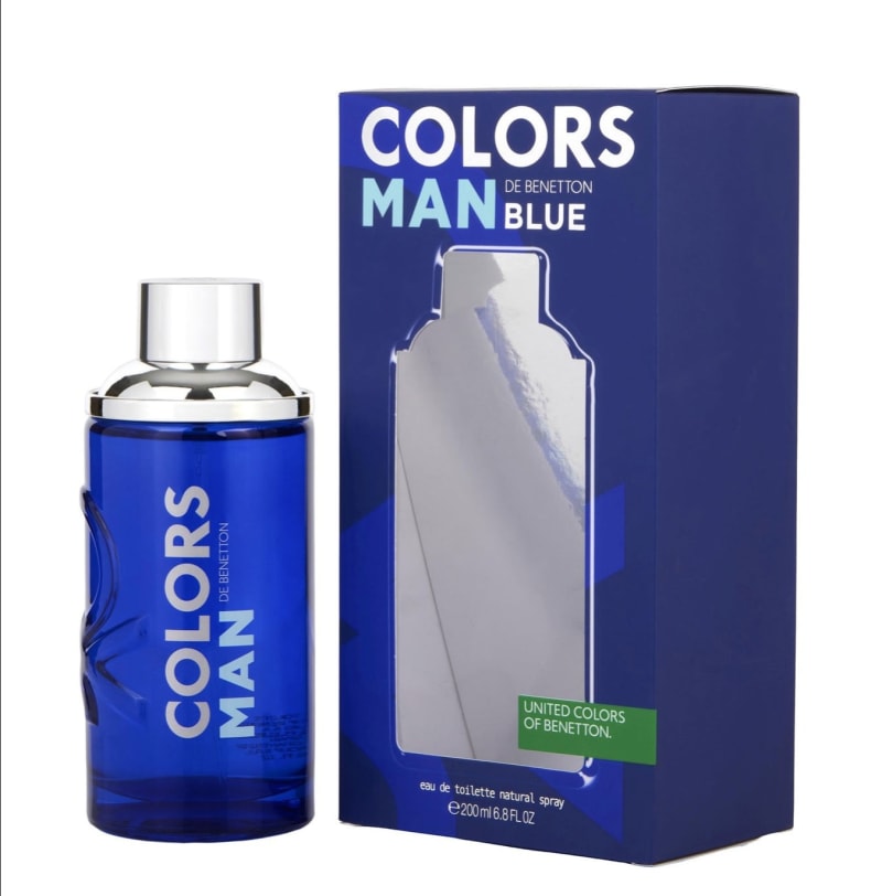 Benetton Colors Man Blue 200 ml EDT Benetton — perfume original, frasco