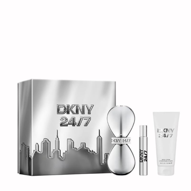 Dkny 24/7 100 ml Edp+ Mini+crema DKNY — perfume original, frasco