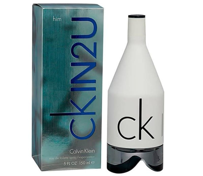 Calvin K. Ckin2u 150 ml EDT Calvin Klein — perfume original, frasco