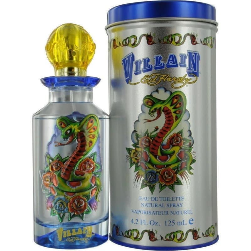 Ed Hardy Villain 125 ml EDT Ed Hardy — perfume original, frasco