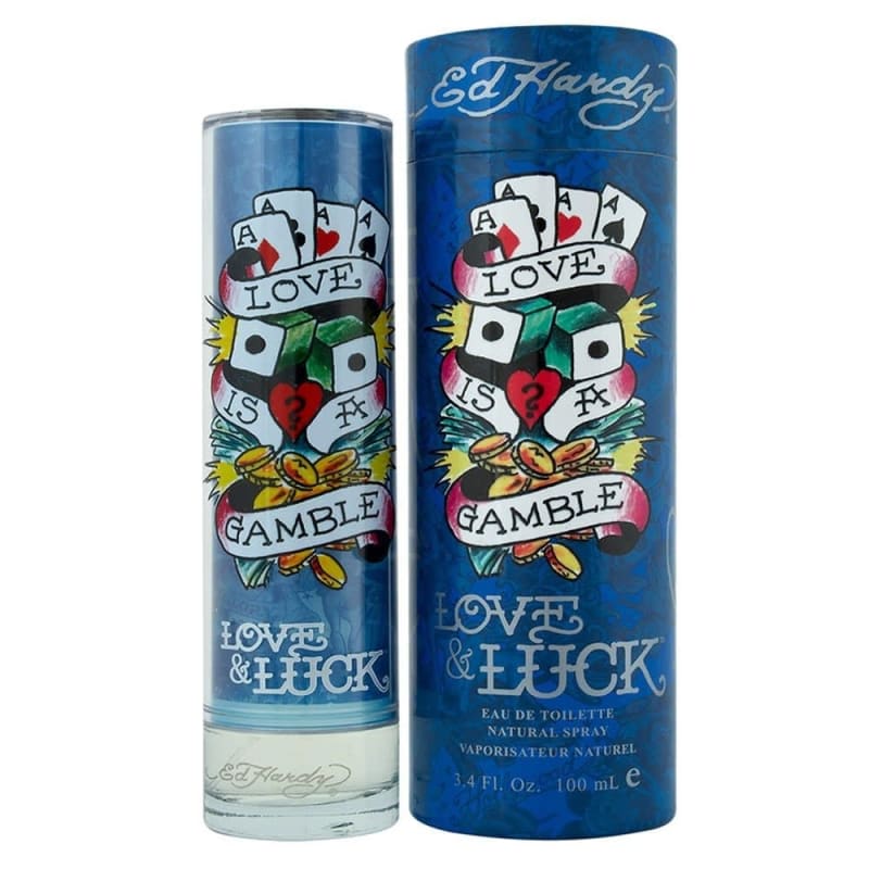Ed Hardy Love & Luck 100 ml EDT Ed Hardy — perfume original, frasco