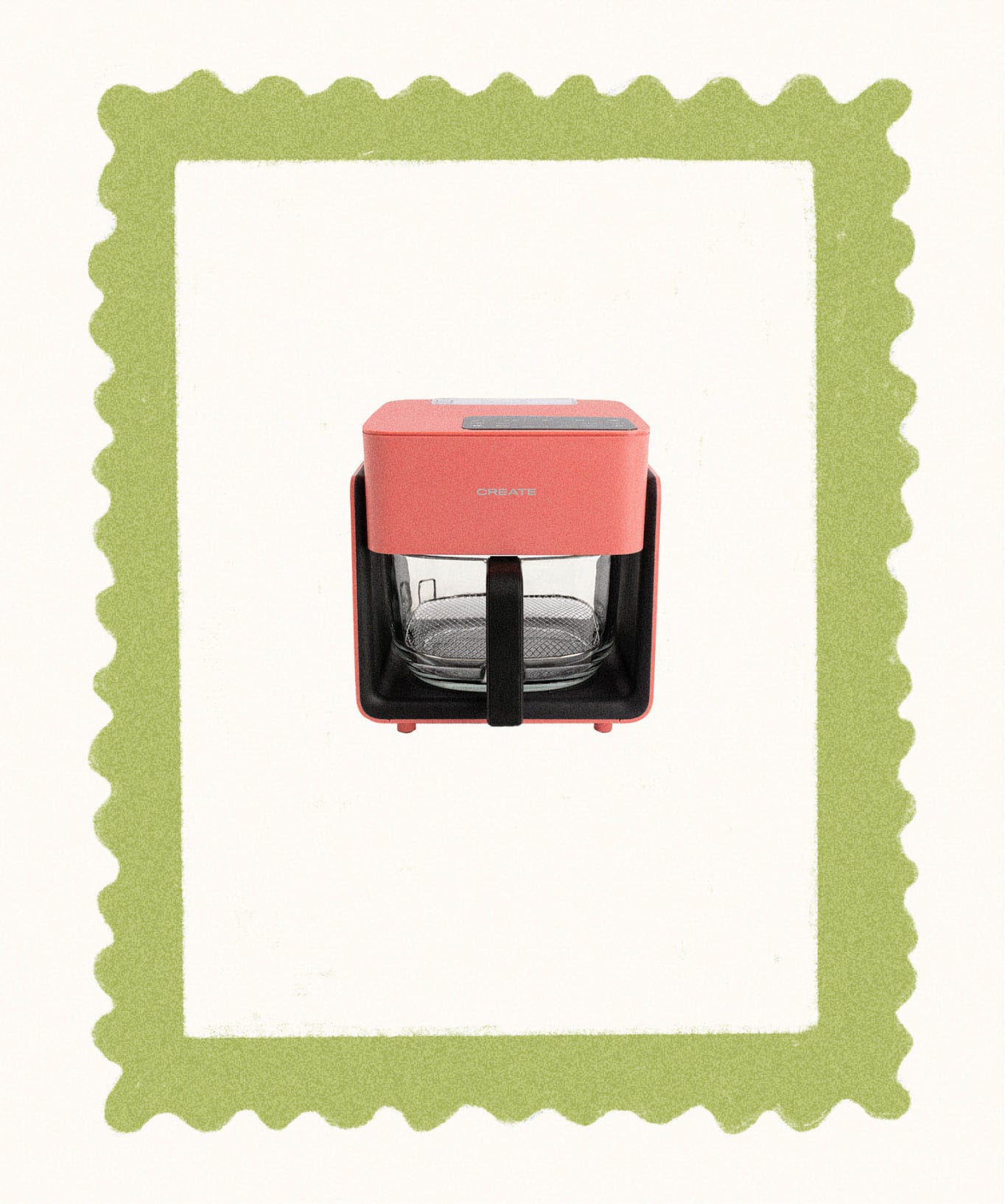 AIR FRYER STUDIO CRYSTAL - Freidora de aire de cristal 4.2L con vaporizador opcional