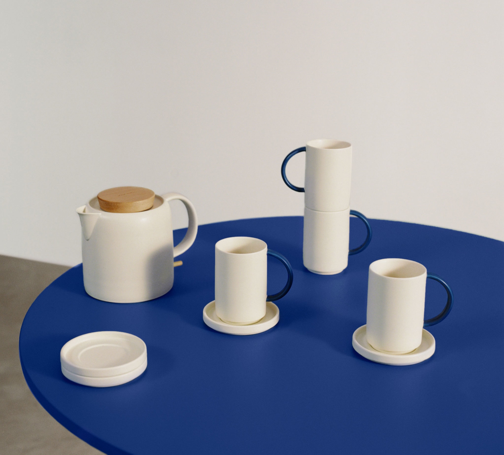 COBALTO COLLECTION - Set da tè in ceramica