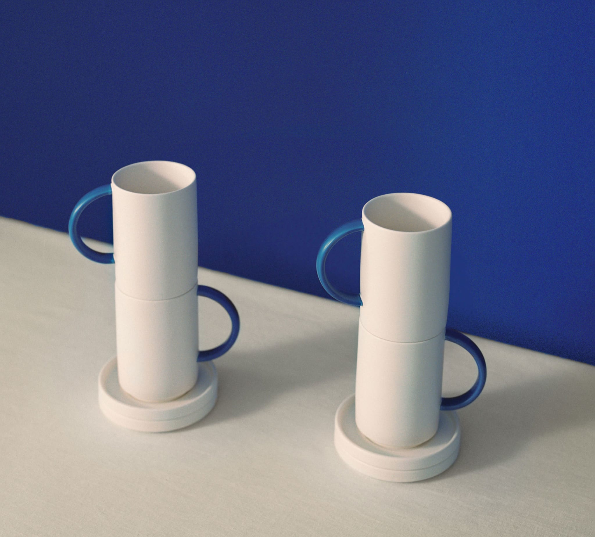 COBALTO COLLECTION - Juego de té de cerámica