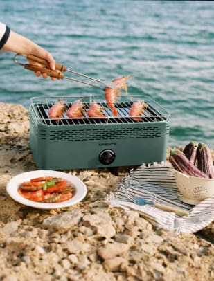 BBQ COMPACT - Smokeless charcoal portable barbecue grill