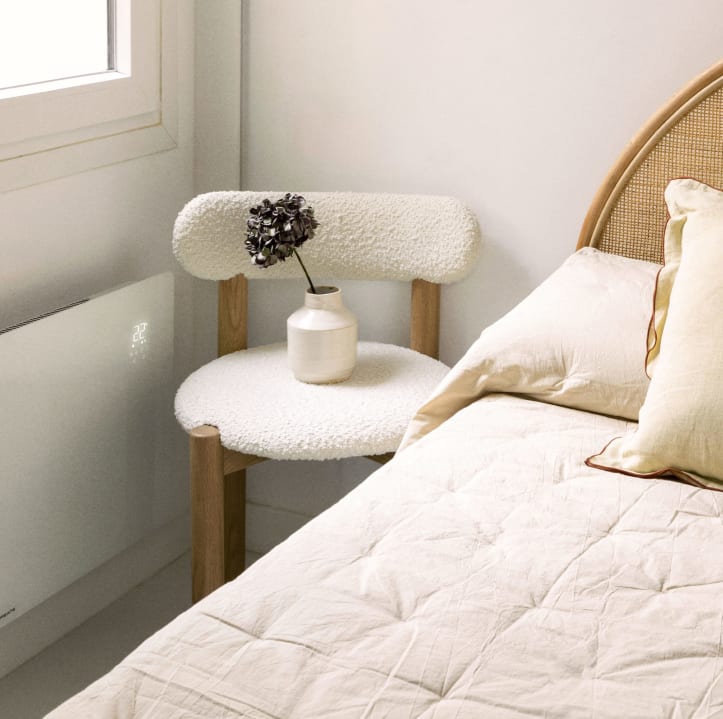 WARM CRYSTAL 2000W - Convector eléctrico de cristal con WiFi