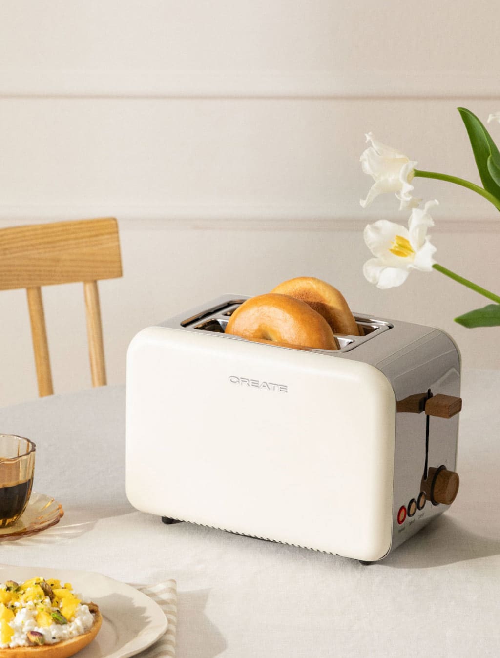 TOAST RETRO - Toaster für breite Scheiben
