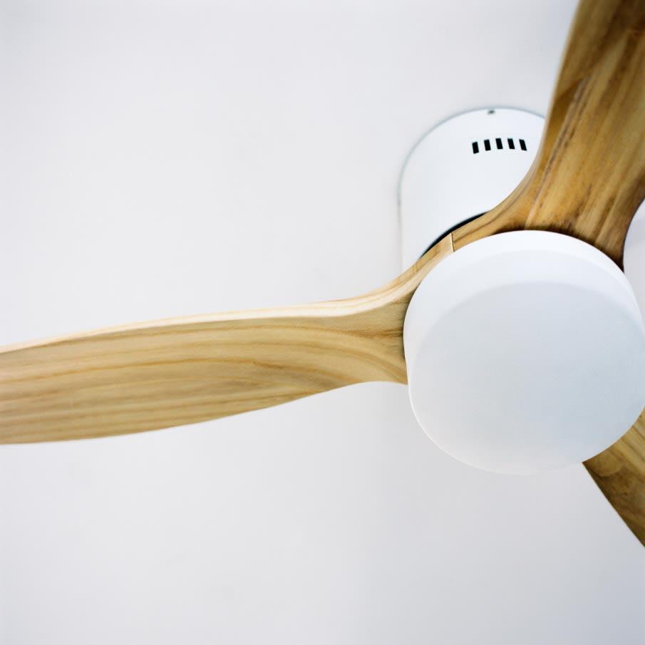 WIND CALM - Ventilateur de plafond silencieux 40W avec pales techniques en ABS de différentes tailles