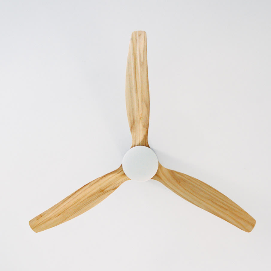 WIND CALM - Ventilateur de plafond silencieux 40W avec pales techniques en ABS de différentes tailles