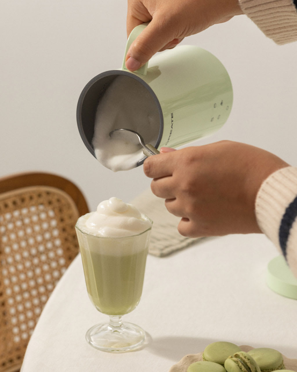 MILK FROTHER STUDIO - Aquecedor de Batedor de Leite 