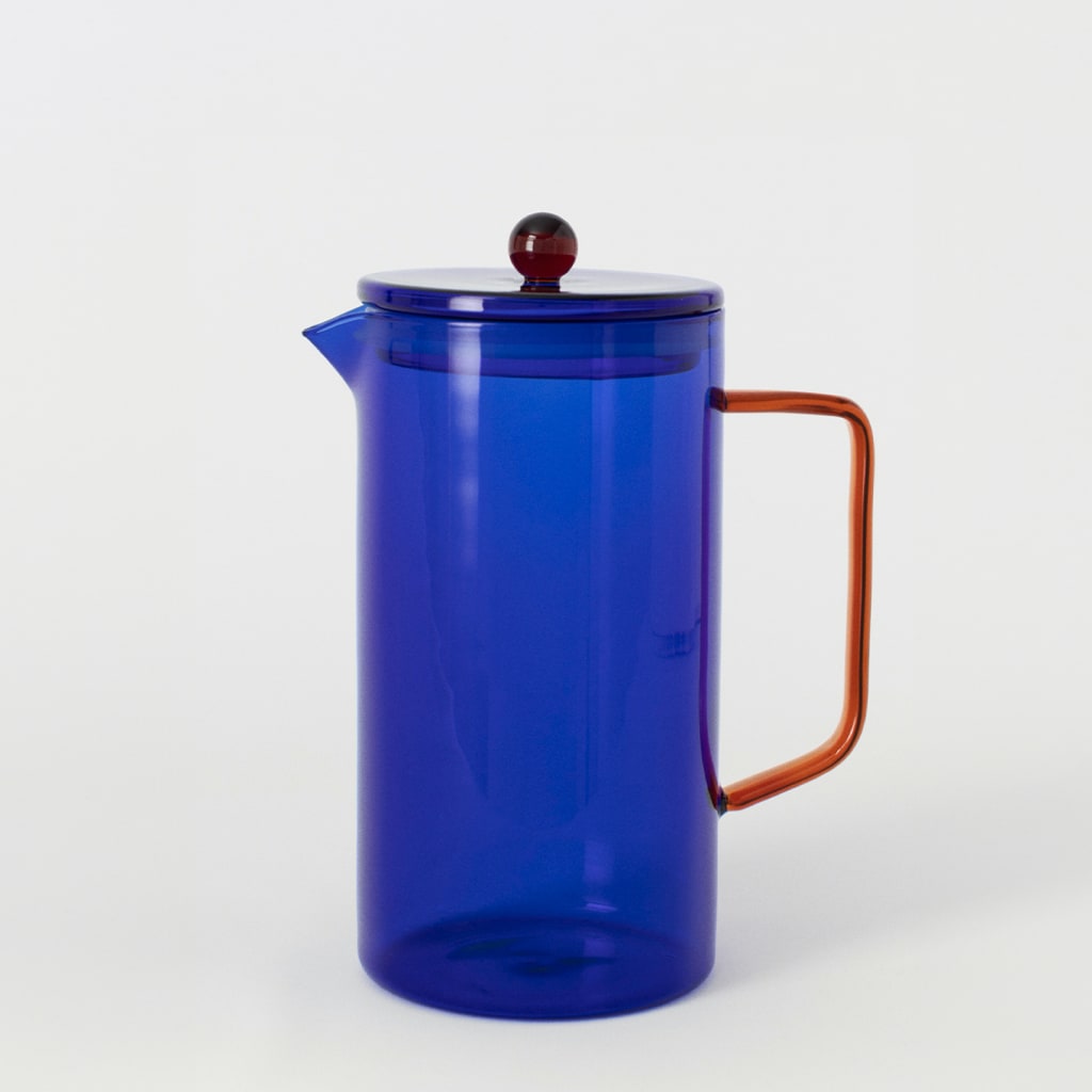 AMBAR COLLECTION - Jarra alta 1L de vidrio de borosilicato