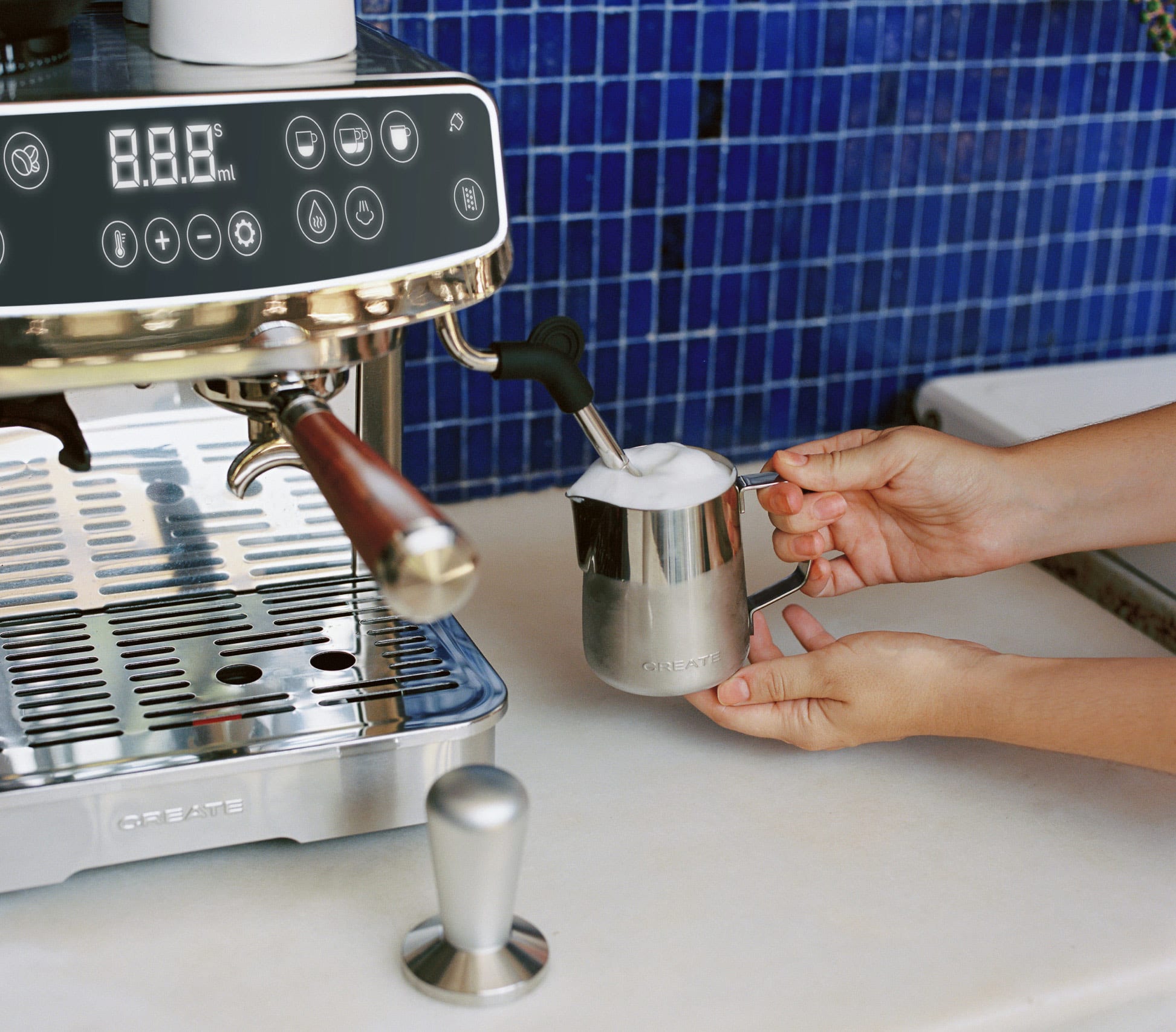 THERA ADVANCE TOUCH - Cafetera express semi automática con pantalla táctil