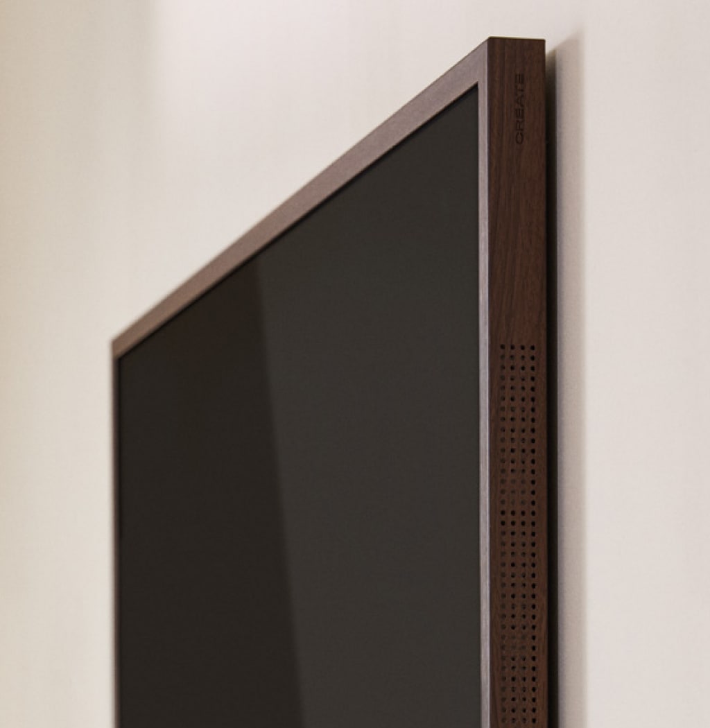 TV ART MATTE - Televisor Smart TV QLED 4K con pantalla antirreflejos y galería de arte