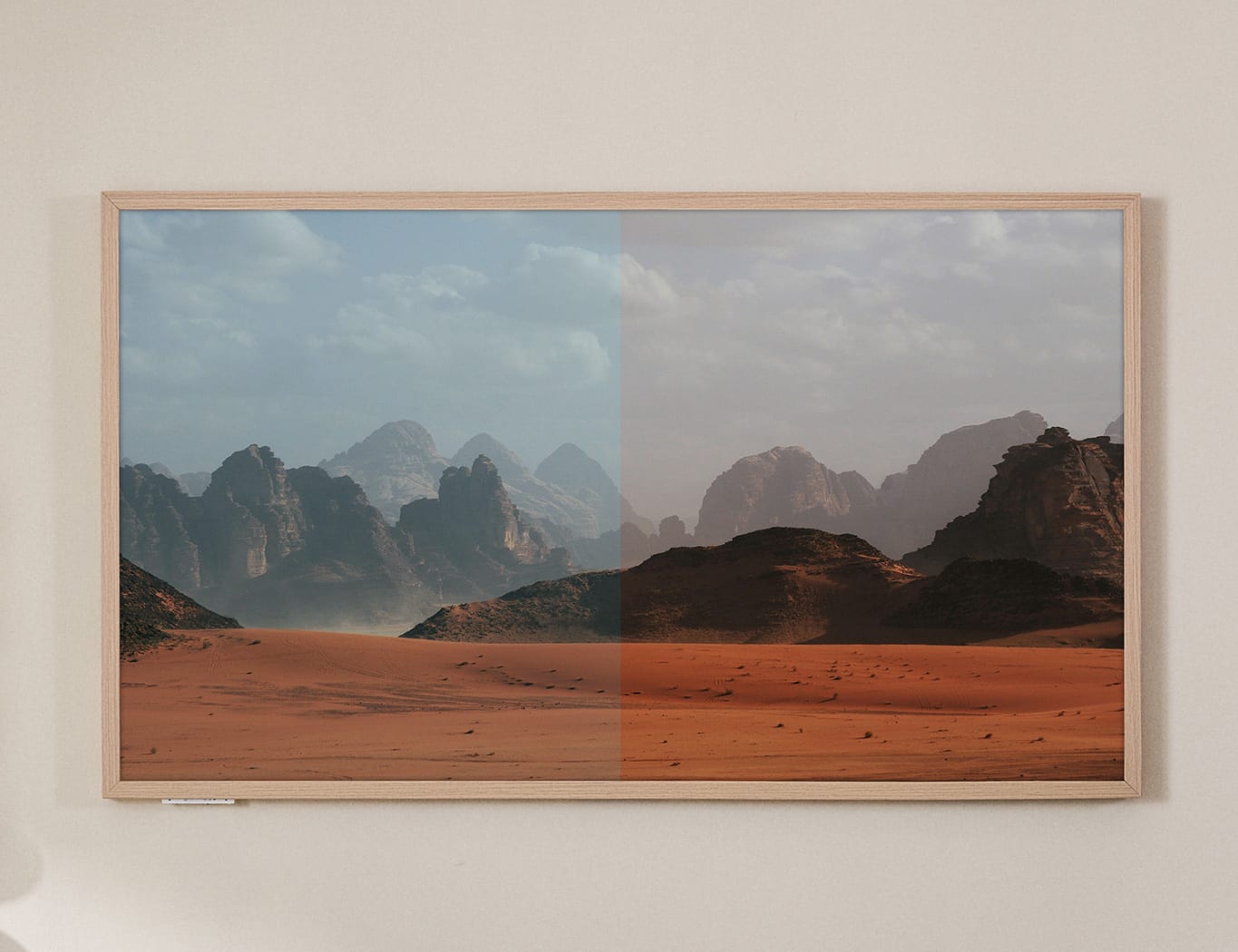 TV ART MATTE - Televisor Smart TV QLED 4K con pantalla antirreflejos y galería de arte