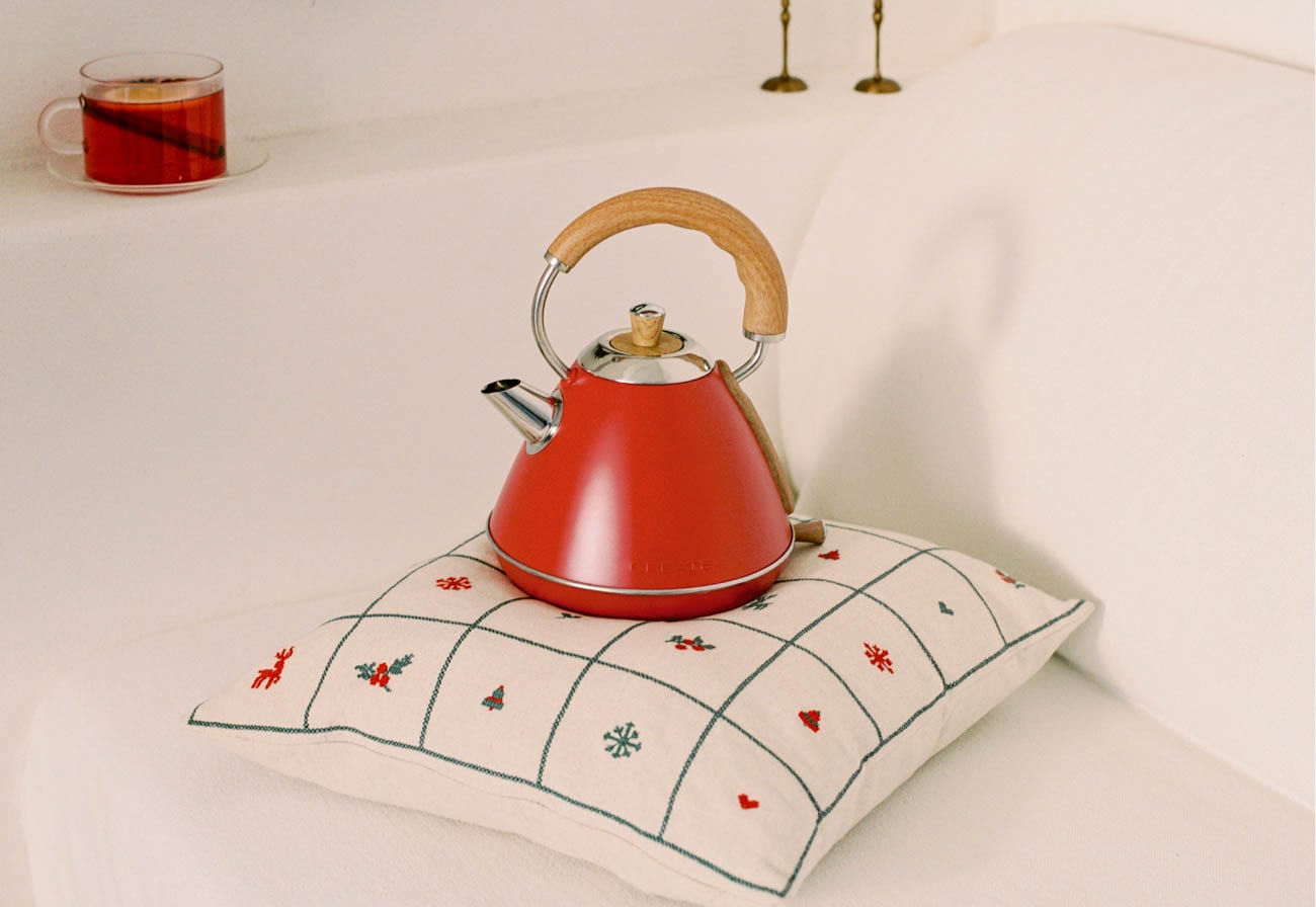 KETTLE RETRO - Hervidor de agua eléctrico
