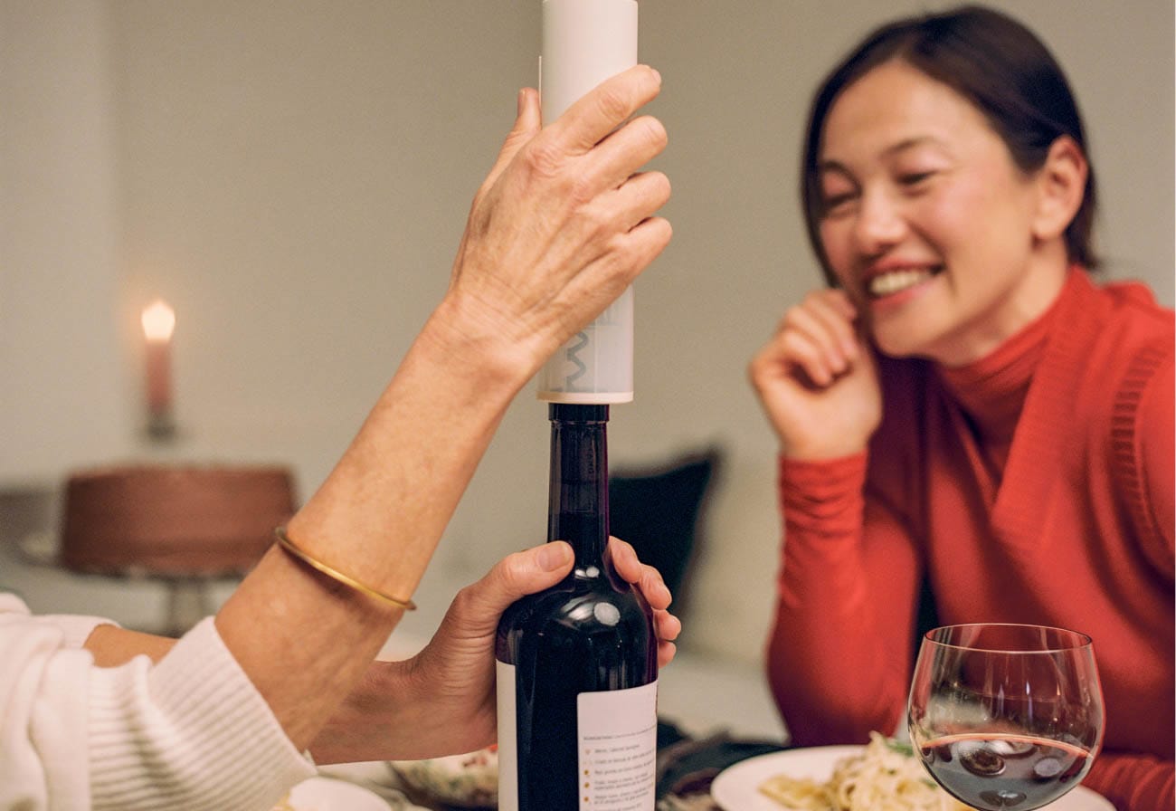 WINE OPENER - Sacacorchos eléctrico con accesorios