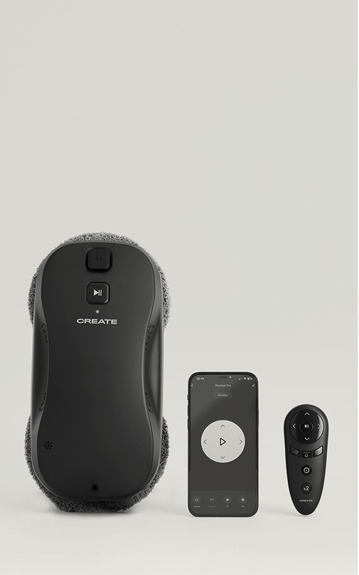 WIPEBOT PRO - Robot limpiacristales automático con WiFi