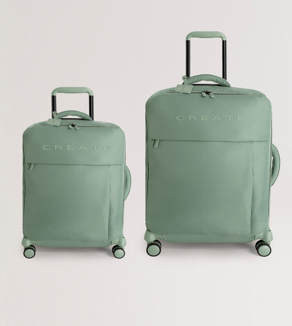 LUGGAGE STUDIO SOFT - Maleta blanda de poliéster con candado TSA y ruedas multidireccionales