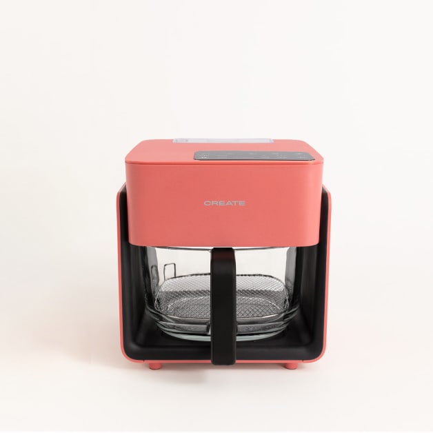 AIR FRYER STUDIO CRYSTAL - Freidora de aire de cristal 4.2L con vaporizador opcional