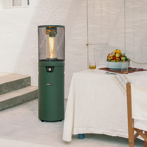 FIRE ROUND HEATER - Calefactor de gas 8kW para terrazas y exteriores