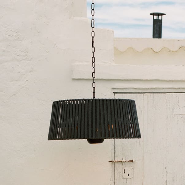 HANGING HEATER - Lámpara y estufa halógena de infrarrojos 1800W