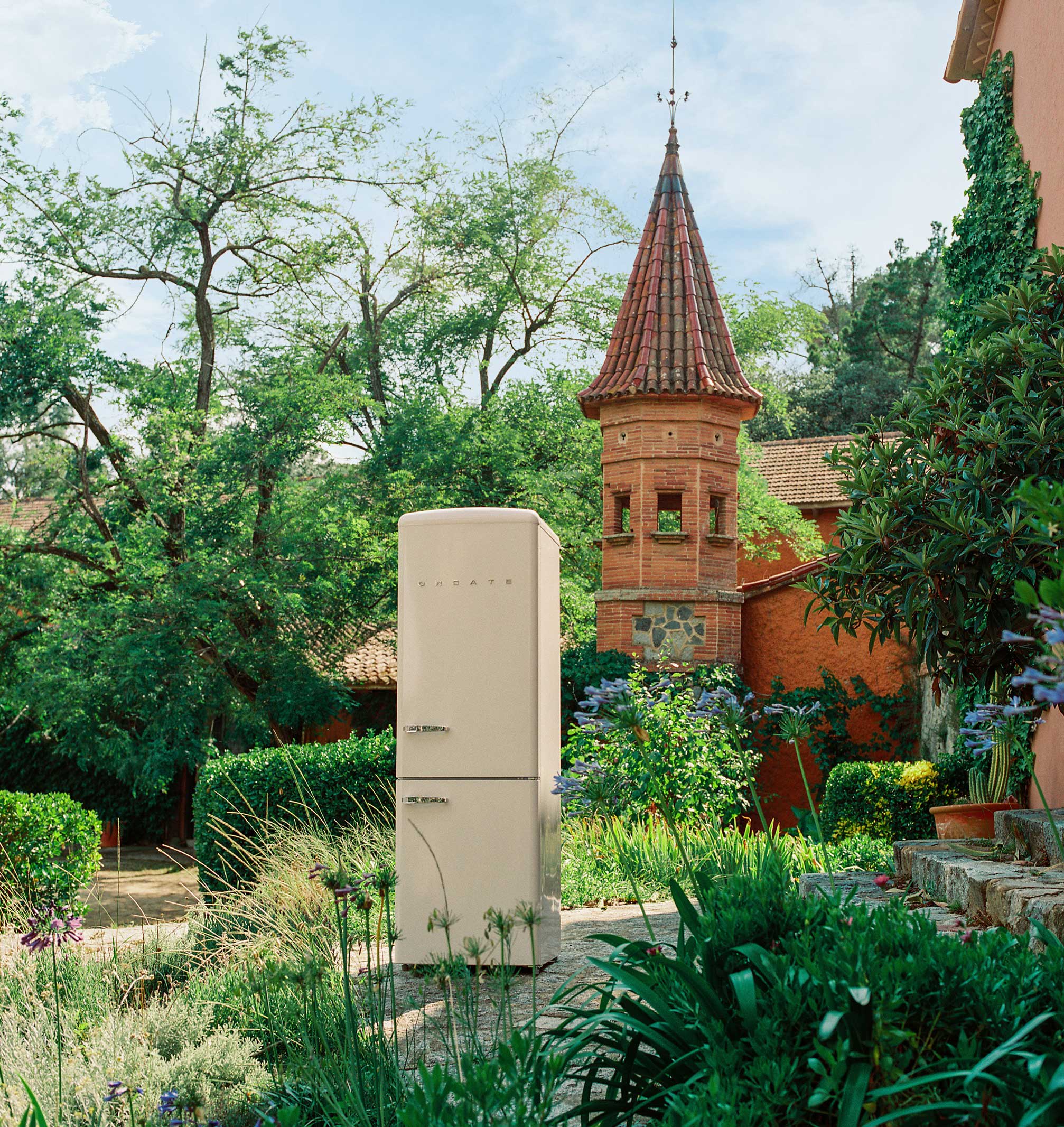 FRIDGE STYLANCE 330L - Frigorífico Combi de estilo Retro