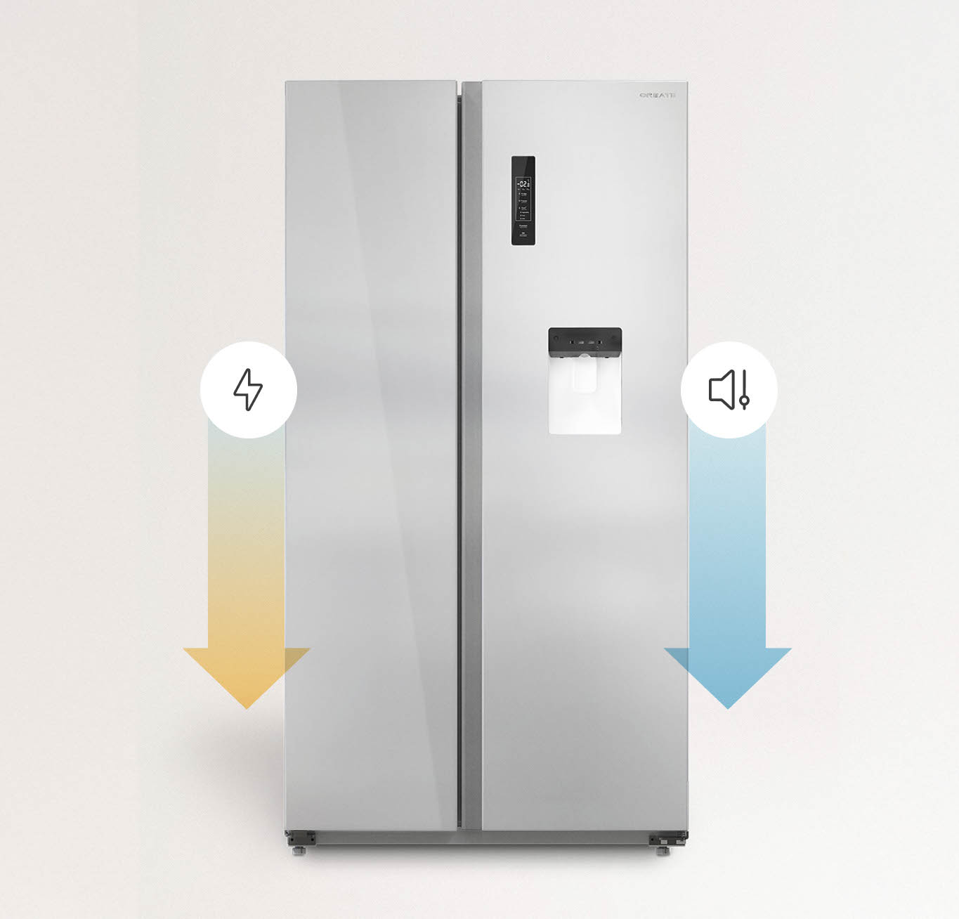 Permite que el compresor no tenga que apagarse y encenderse constantemente y, por tanto, que no haya cambios bruscos de temperatura. Esto hace que la nevera sea más eficiente y silenciosa.