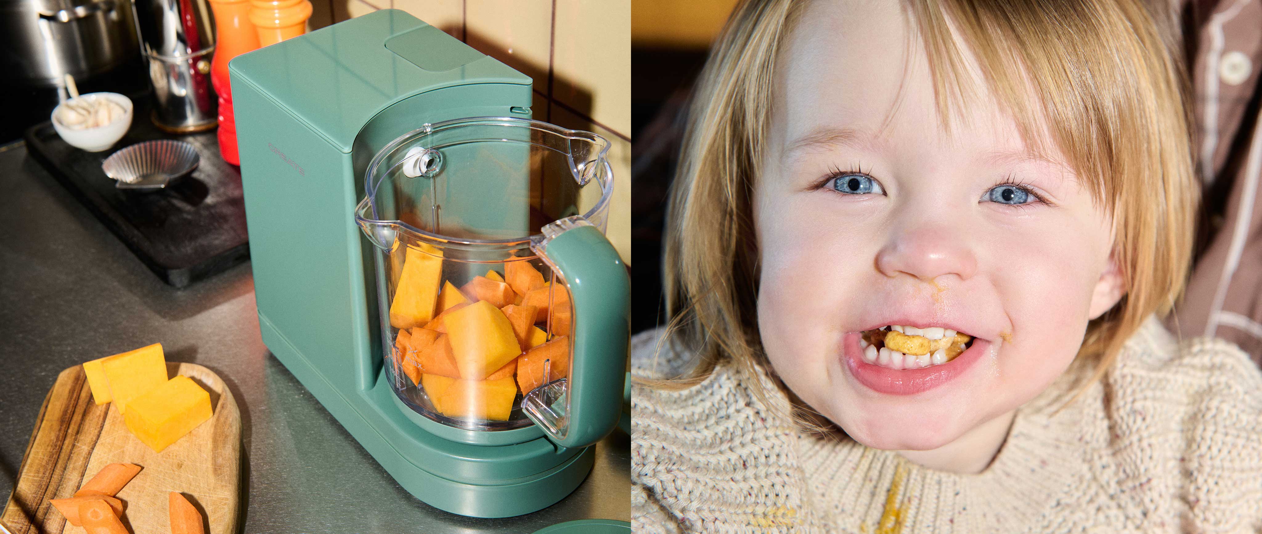 BABY CHEFBOT - Robot de cocina esterilizador multifunción para bebés