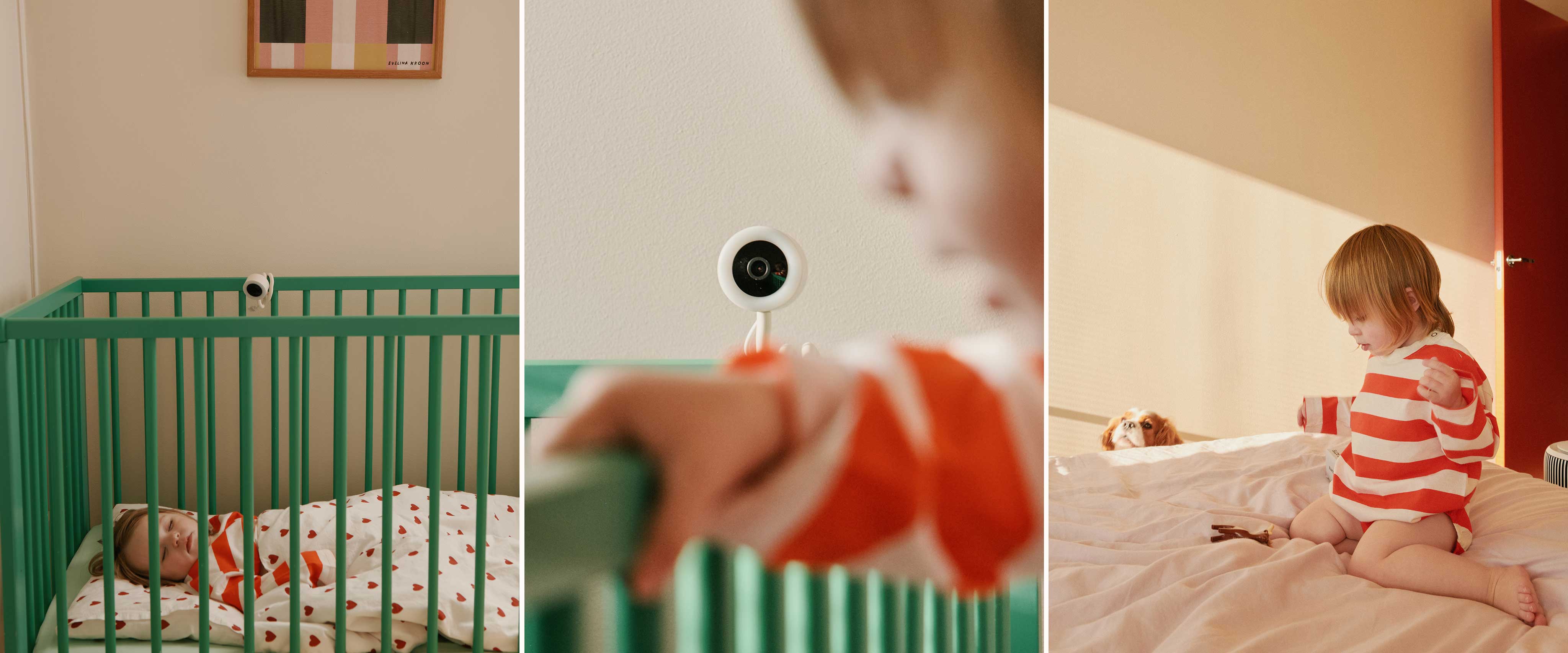 BABY CAM CONNECT - Cámara de vigilancia para bebés con wifi y audio bidireccional