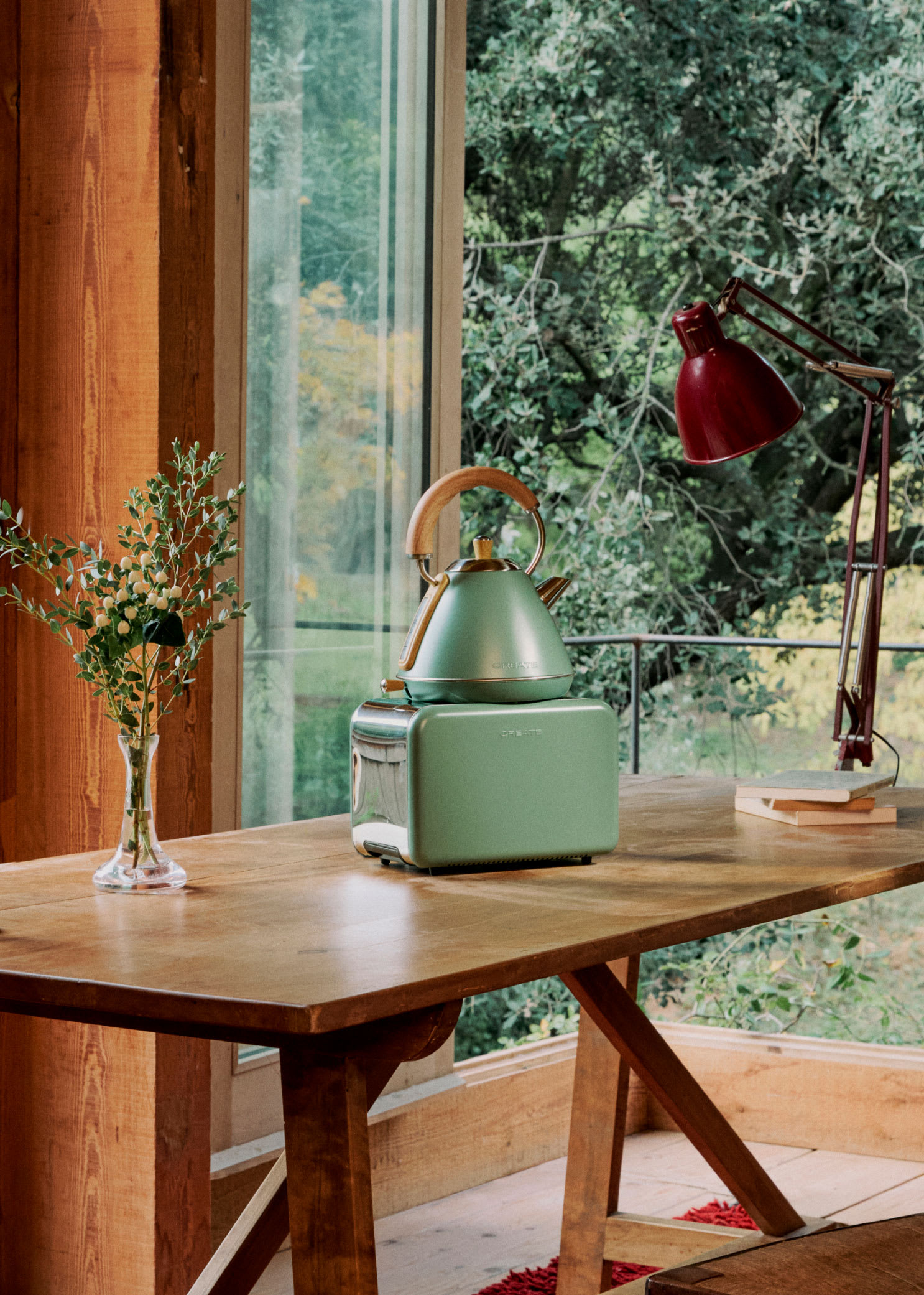 Pack TOAST RETRO Tostadora + KETTLE RETRO Hervidor de agua