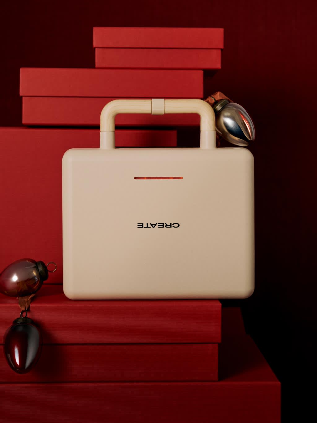 STONE STUDIO - Sandwich grill and waffle maker with removable plates