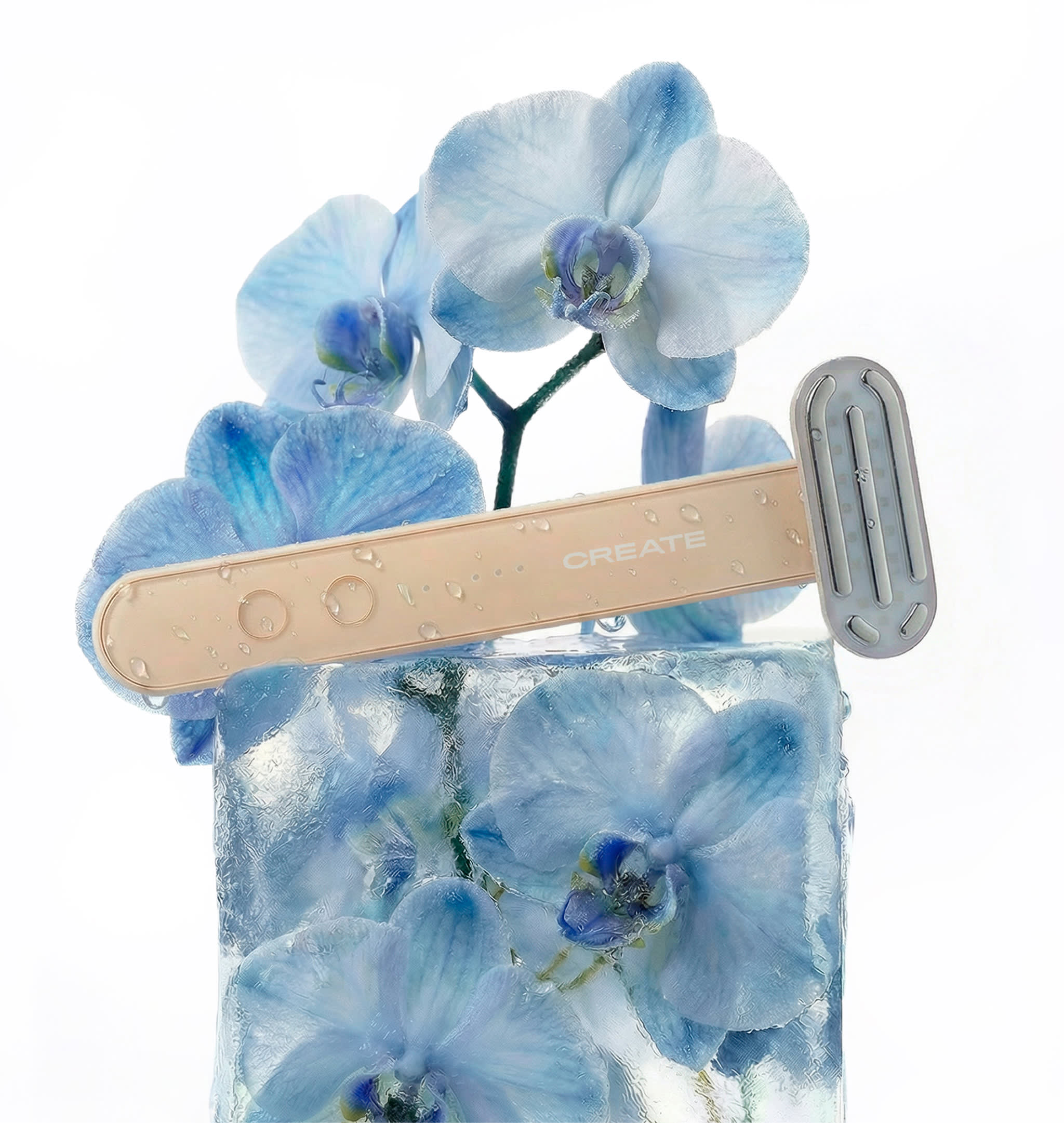 SKINCARE LED WAND 4 in 1 - 4-in-1 LED Facial Wand with EMS Technology