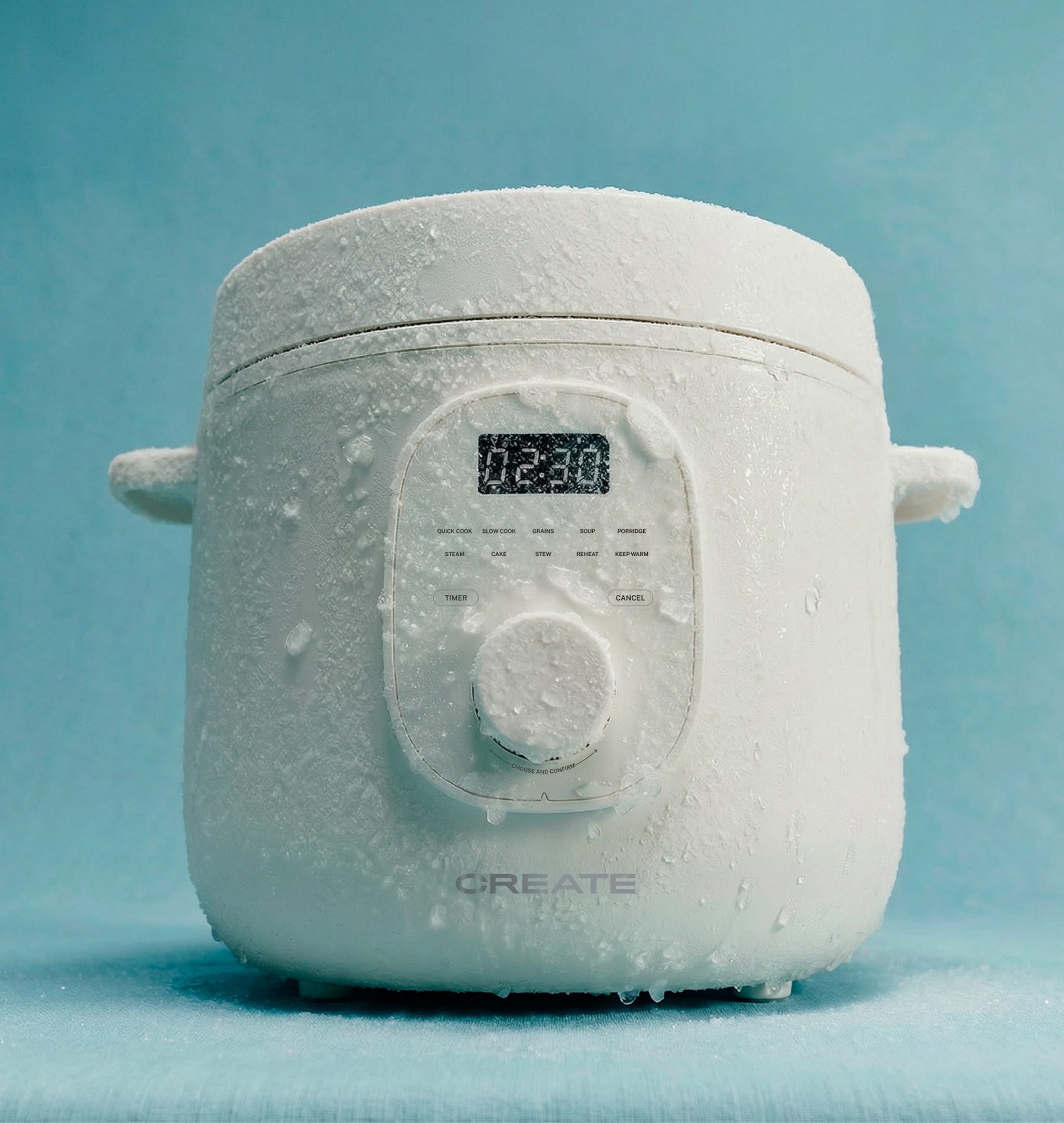 RICE COOKER STUDIO - Multifunctional electric rice cooker with steamer basket