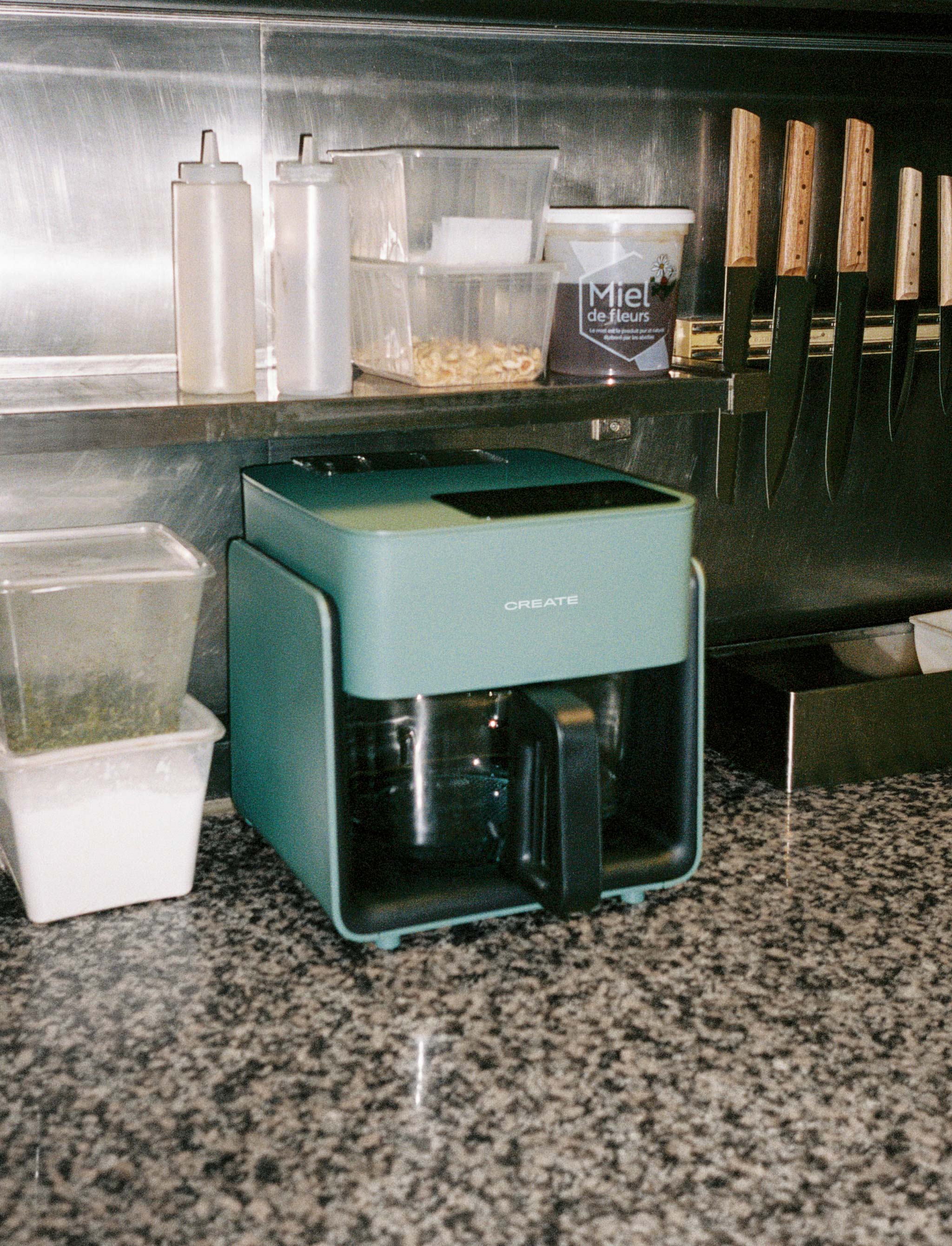 AIR FRYER STUDIO CRYSTAL - Friteuse à air en verre 4,2 L avec cuiseur vapeur en option