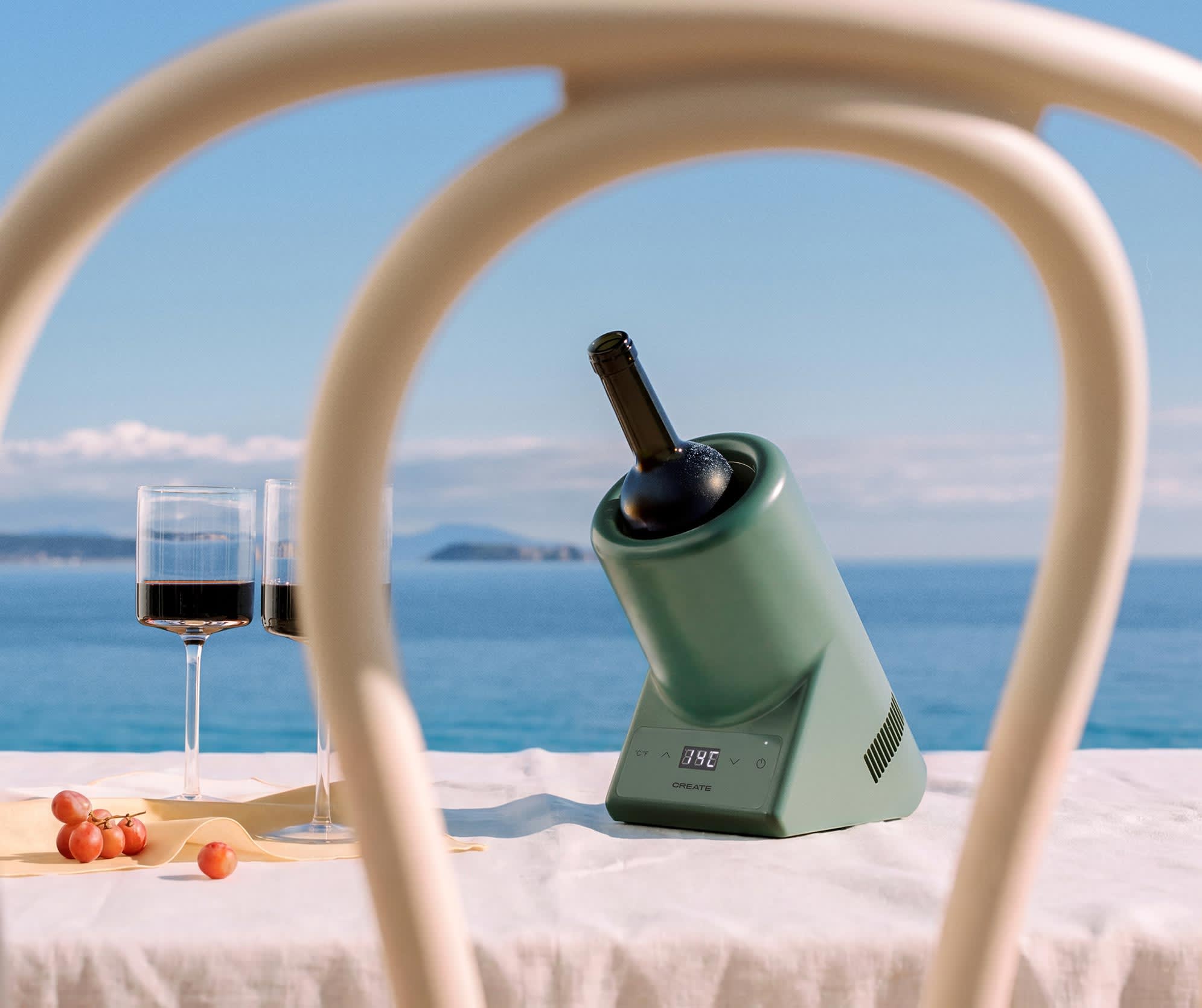 BOTTLE COOLER - Weinkühler mit einstellbarer Temperatur