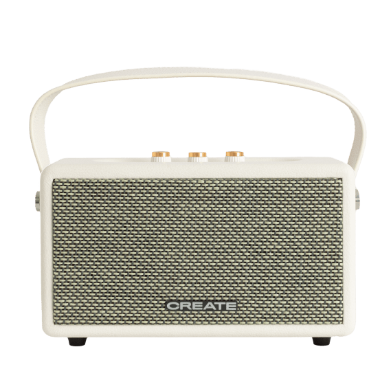 SPEAKER RETRO - Altavoz portátil con Bluetooth, USB y AUX